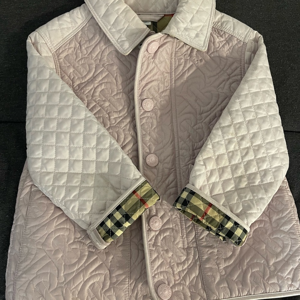 Burberry toddler jacket